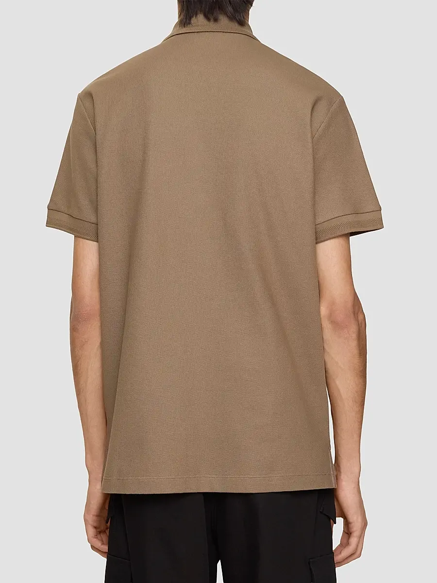 Burberry Men's Eddie EKD Cotton Polo Shirt | Thumbnail 4 Burberry Men's Eddie EKD Cotton Polo Shirt | Thumbnail 4
