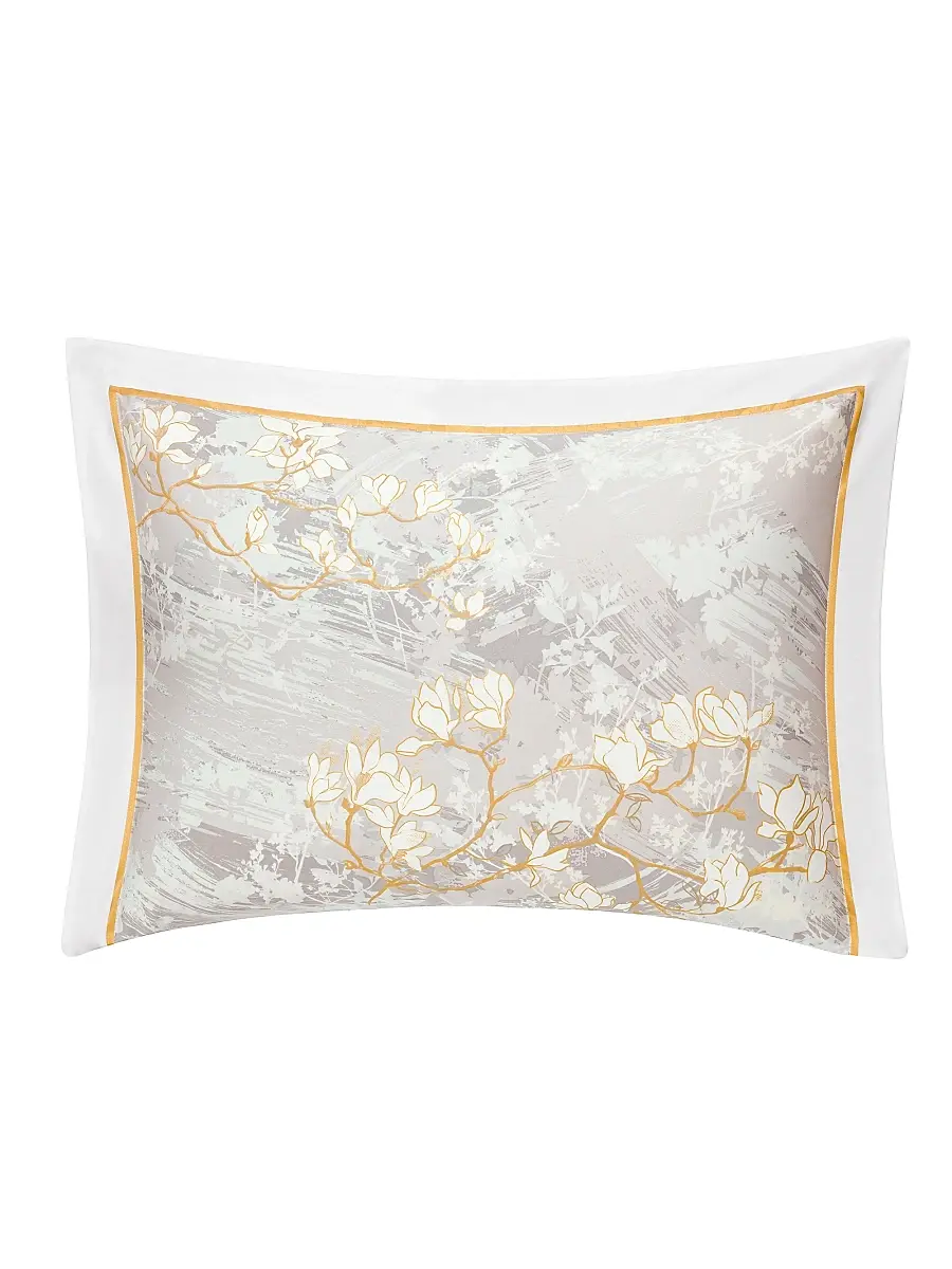Togas Sybil Duvet Cover & Sham Collection - Grey Blue White Gold | Thumbnail 4 Togas Sybil Duvet Cover & Sham Collection - Grey Blue White Gold | Thumbnail 4