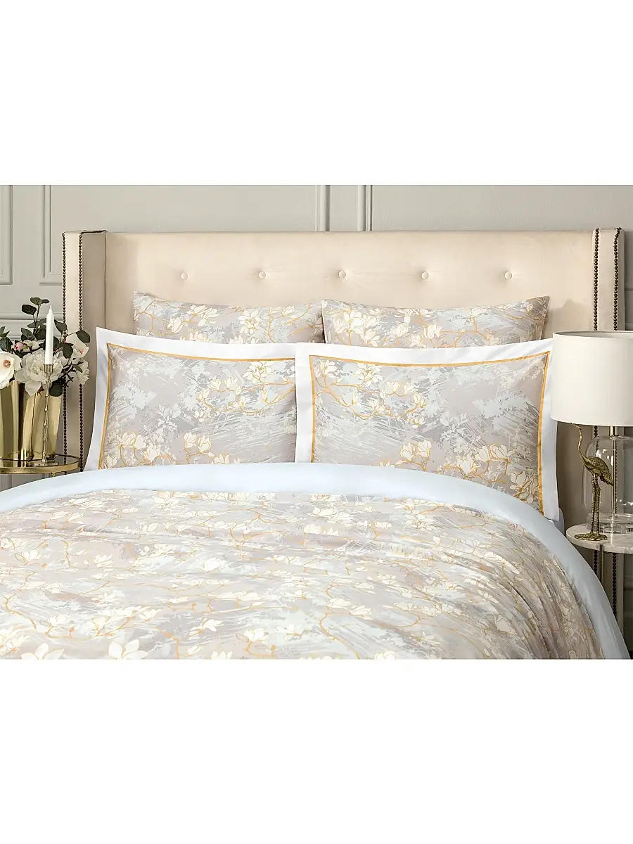 Togas Sybil Duvet Cover & Sham Collection - Grey Blue White Gold | Thumbnail 8 Togas Sybil Duvet Cover & Sham Collection - Grey Blue White Gold | Thumbnail 8