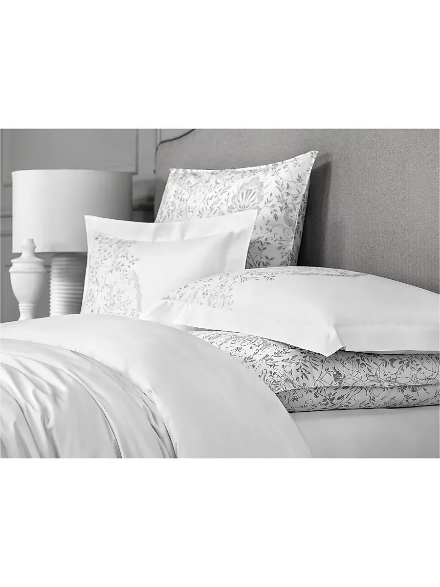 Togas Amaris Duvet Cover & Sham Collection - White Silver Grey | Thumbnail 6 Togas Amaris Duvet Cover & Sham Collection - White Silver Grey | Thumbnail 6