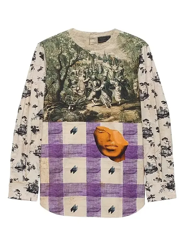 Men's Printed Cotton Shirt Men's Printed Cotton Shirt