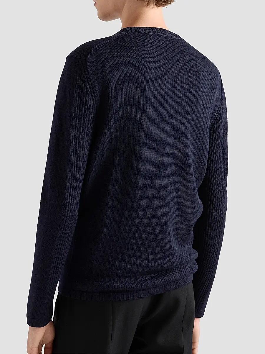 Prada Men's Wool Sweater | Thumbnail 4 Prada Men's Wool Sweater | Thumbnail 4