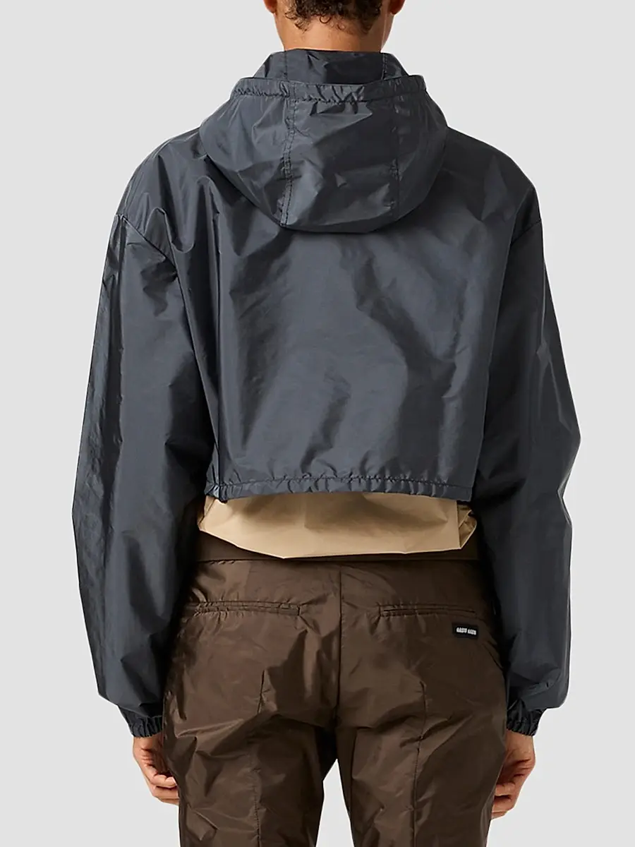 Miu Miu Women's Technical Fabric Wind-Breaker | Thumbnail 4 Miu Miu Women's Technical Fabric Wind-Breaker | Thumbnail 4