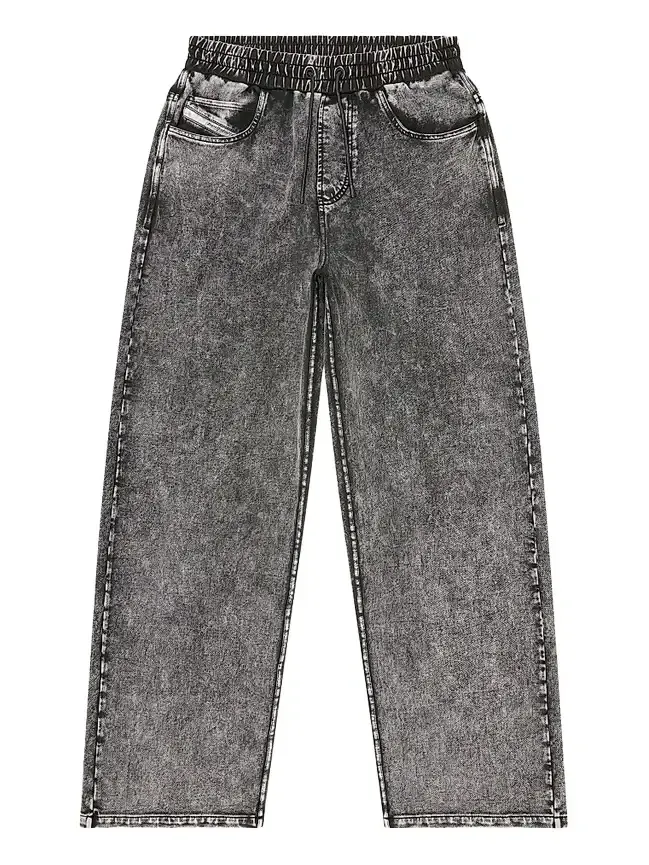 Diesel Men's Stuk Denim-Effect Pants