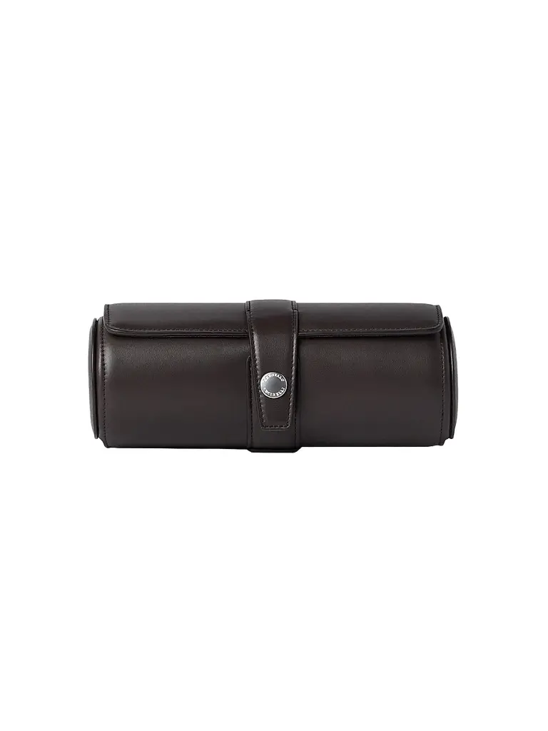Brunello Cucinelli Smooth Calfskin Watch Holder - Brown | Image 1 Brunello Cucinelli Smooth Calfskin Watch Holder - Brown | Image 1