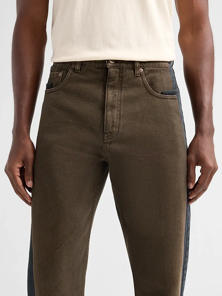 Maison Margiela Men's Stone-Washed & Dyed Spliced Jeans | Thumbnail 5 Maison Margiela Men's Stone-Washed & Dyed Spliced Jeans | Thumbnail 5