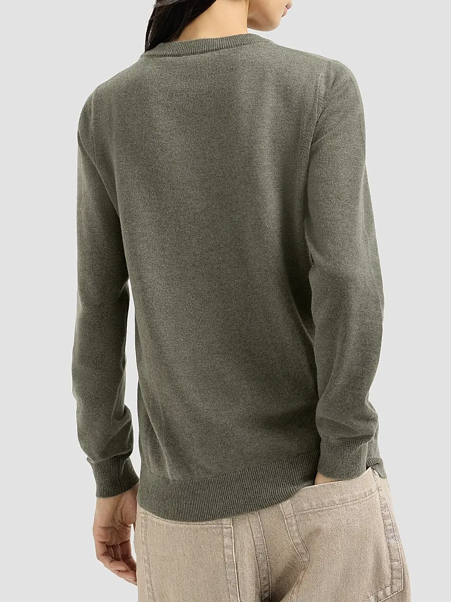 Brunello Cucinelli Women's Cashmere Sweater with Monili | Thumbnail 4 Brunello Cucinelli Women's Cashmere Sweater with Monili | Thumbnail 4