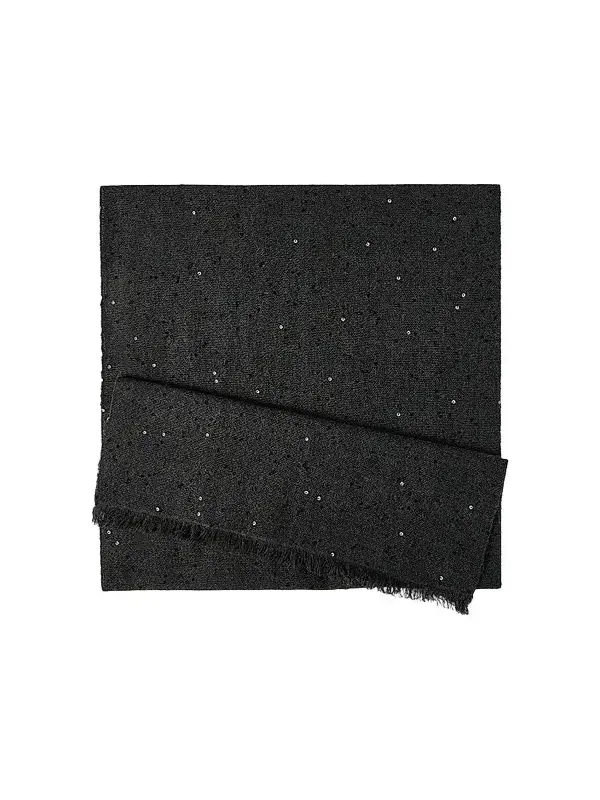 Women's Cashmere and Silk Diamond Yarn Scarf