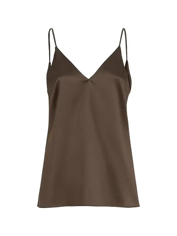Women's Stretch Silk Satin Camisole Top Women's Stretch Silk Satin Camisole Top