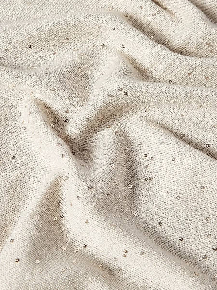 Brunello Cucinelli Women's Cashmere and Silk Diamond Yarn Scarf | Thumbnail 3 Brunello Cucinelli Women's Cashmere and Silk Diamond Yarn Scarf | Thumbnail 3