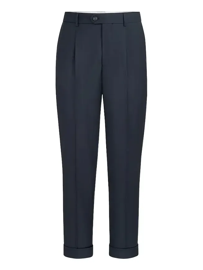 Men's Super 150s Virgin Wool Four Season Batavia Trousers Men's Super 150s Virgin Wool Four Season Batavia Trousers
