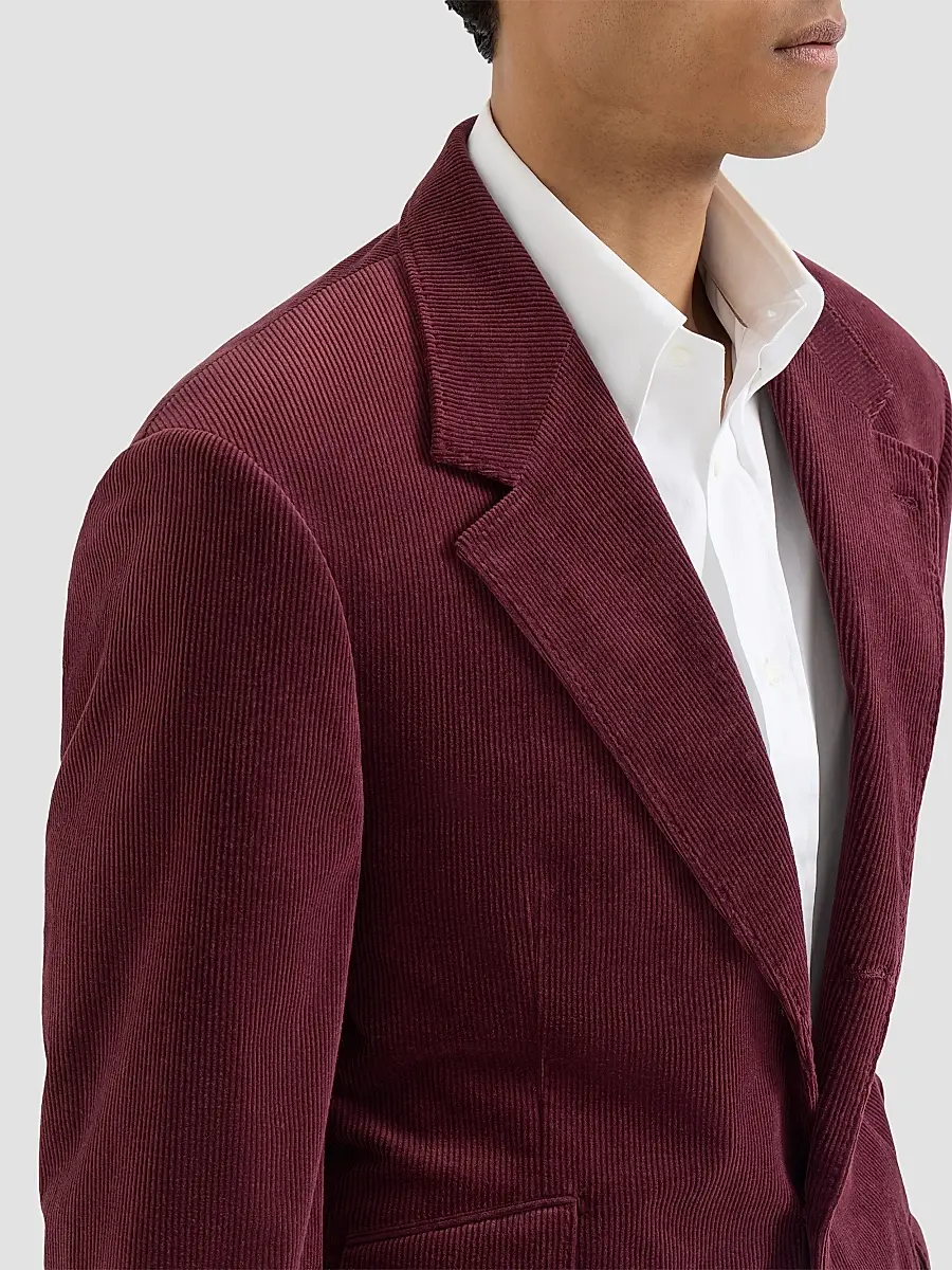 Brunello Cucinelli Men's Comfort Cotton and Cashmere Corduroy Cavallo Tailor Blazer | Thumbnail 6