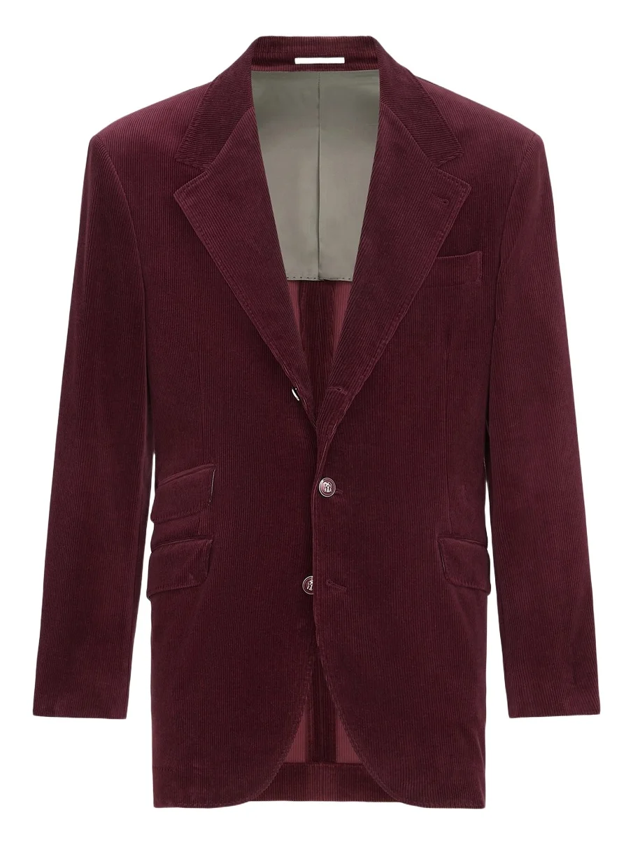 Men's Comfort Cotton and Cashmere Corduroy Cavallo Tailor Blazer Men's Comfort Cotton and Cashmere Corduroy Cavallo Tailor Blazer
