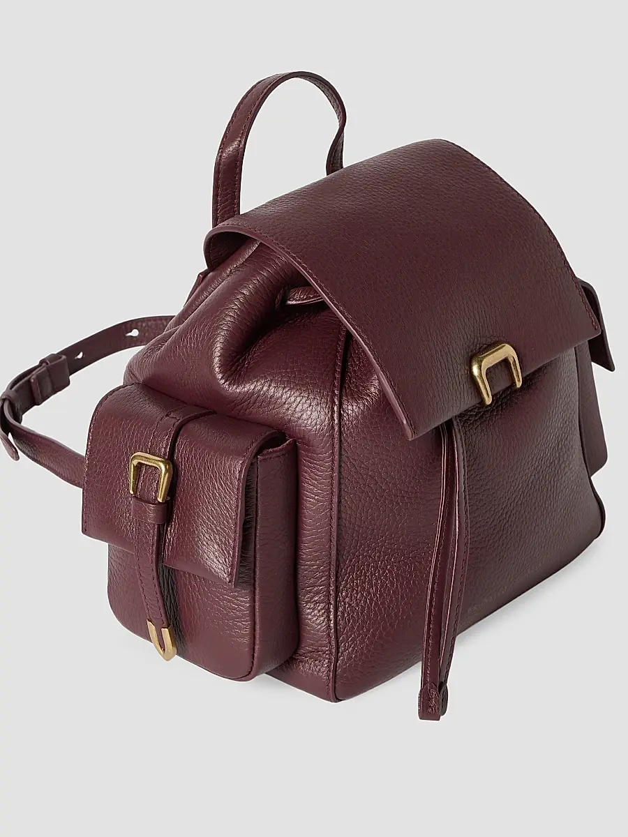 Brunello Cucinelli Women's Deerskin Sartorial Backpack | Thumbnail 5 Brunello Cucinelli Women's Deerskin Sartorial Backpack | Thumbnail 5