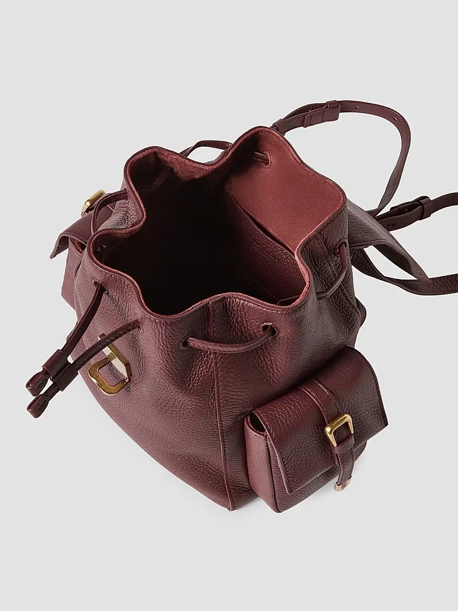 Brunello Cucinelli Women's Deerskin Sartorial Backpack | Thumbnail 6 Brunello Cucinelli Women's Deerskin Sartorial Backpack | Thumbnail 6