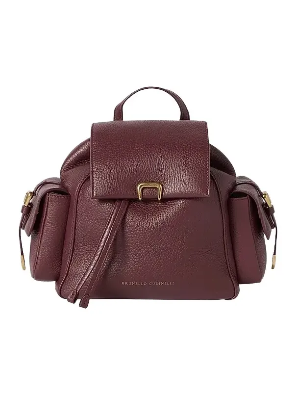 Brunello Cucinelli Women's Deerskin Sartorial Backpack