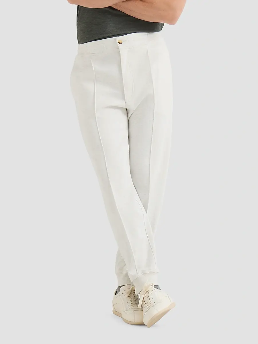Brunello Cucinelli Men's Techno Cotton French Terry Double Cloth Trousers | Thumbnail 5 Brunello Cucinelli Men's Techno Cotton French Terry Double Cloth Trousers | Thumbnail 5