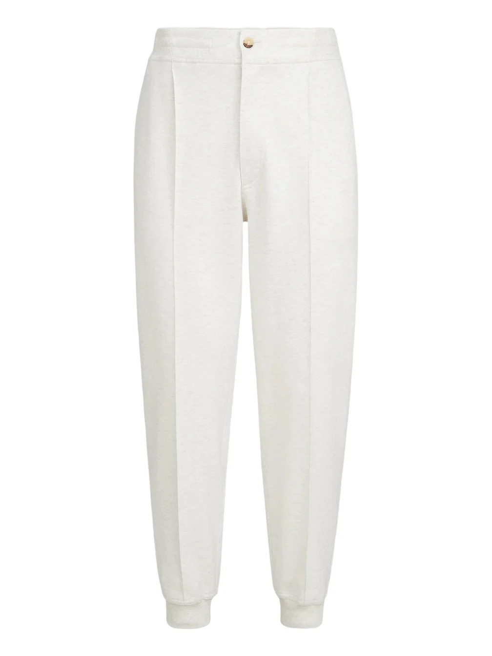 Brunello Cucinelli Men's Techno Cotton French Terry Double Cloth Trousers