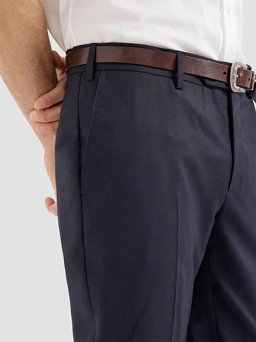 Brunello Cucinelli Men's Virgin Wool Flannel Italian Fit Trousers | Thumbnail 5 Brunello Cucinelli Men's Virgin Wool Flannel Italian Fit Trousers | Thumbnail 5