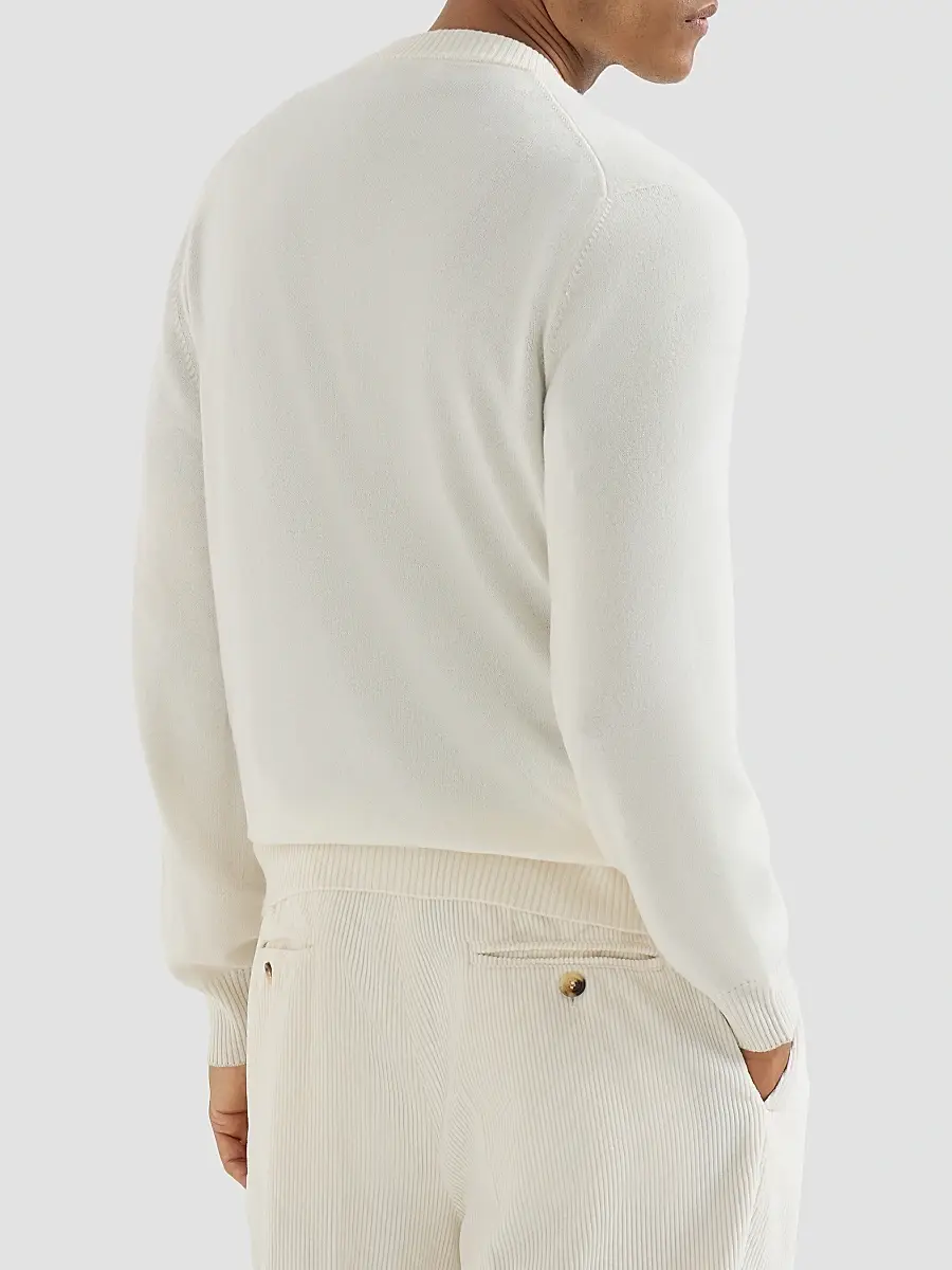 Brunello Cucinelli Men's Cashmere Cardigan | Thumbnail 4 Brunello Cucinelli Men's Cashmere Cardigan | Thumbnail 4