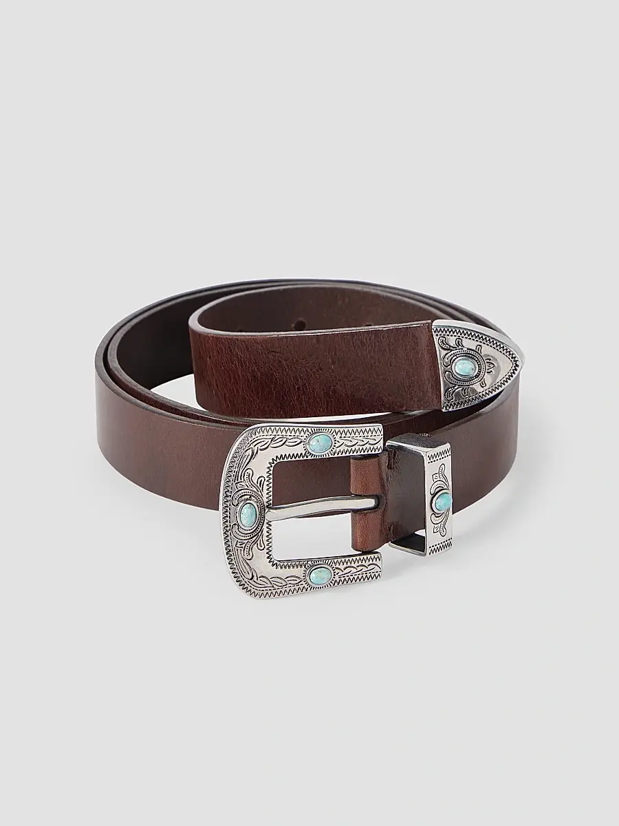 Brunello Cucinelli Men's Pull-Up Calfskin Belt | Thumbnail 2 Brunello Cucinelli Men's Pull-Up Calfskin Belt | Thumbnail 2