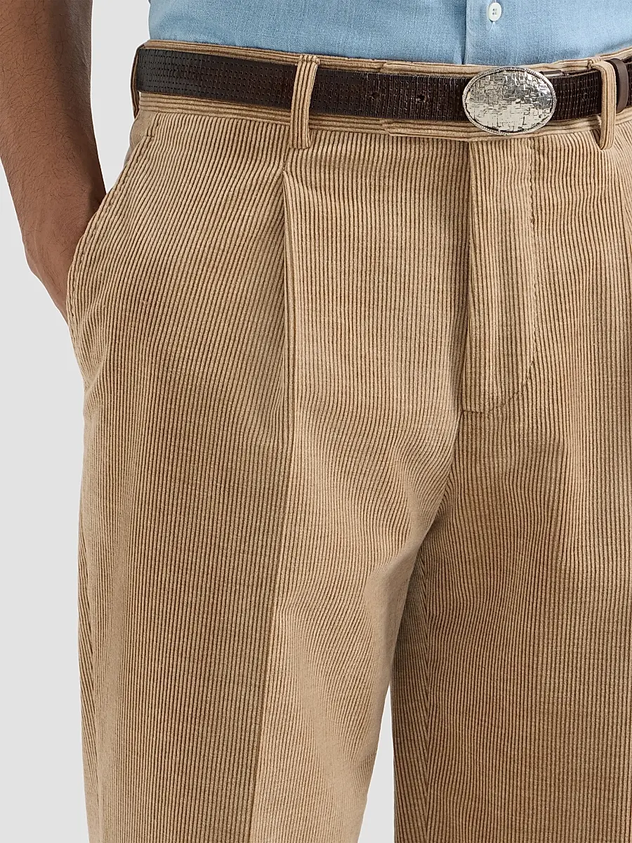Brunello Cucinelli Men's Comfort Cotton and Cashmere Corduroy Trousers | Thumbnail 6