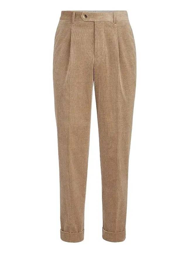 Men's Comfort Cotton and Cashmere Corduroy Trousers Men's Comfort Cotton and Cashmere Corduroy Trousers