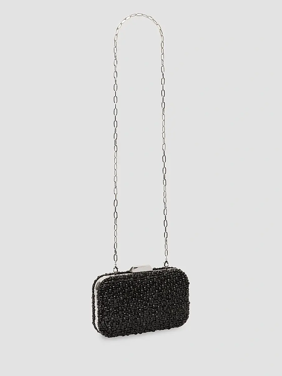 Rebecca Vallance Women's Embellished Satin Clutch | Thumbnail 5 Rebecca Vallance Women's Embellished Satin Clutch | Thumbnail 5