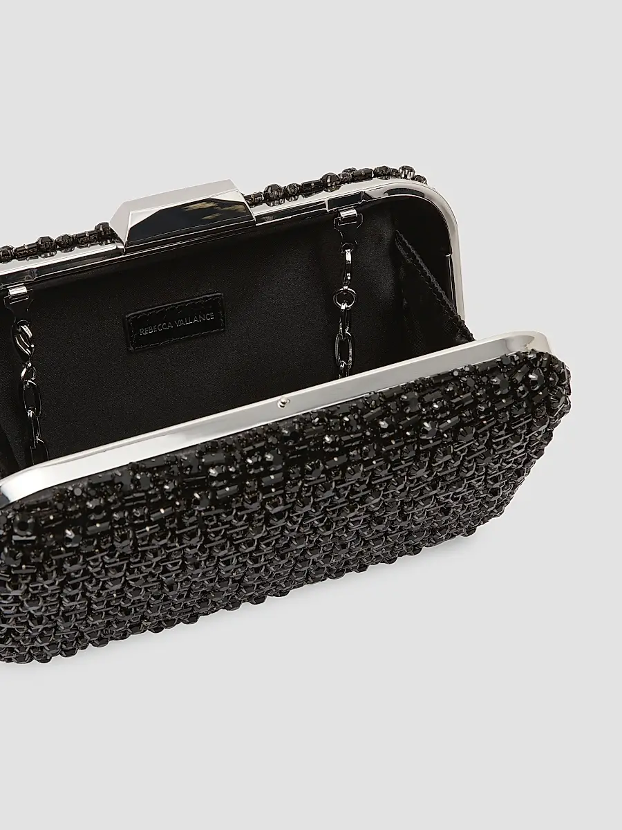 Rebecca Vallance Women's Embellished Satin Clutch | Thumbnail 6 Rebecca Vallance Women's Embellished Satin Clutch | Thumbnail 6