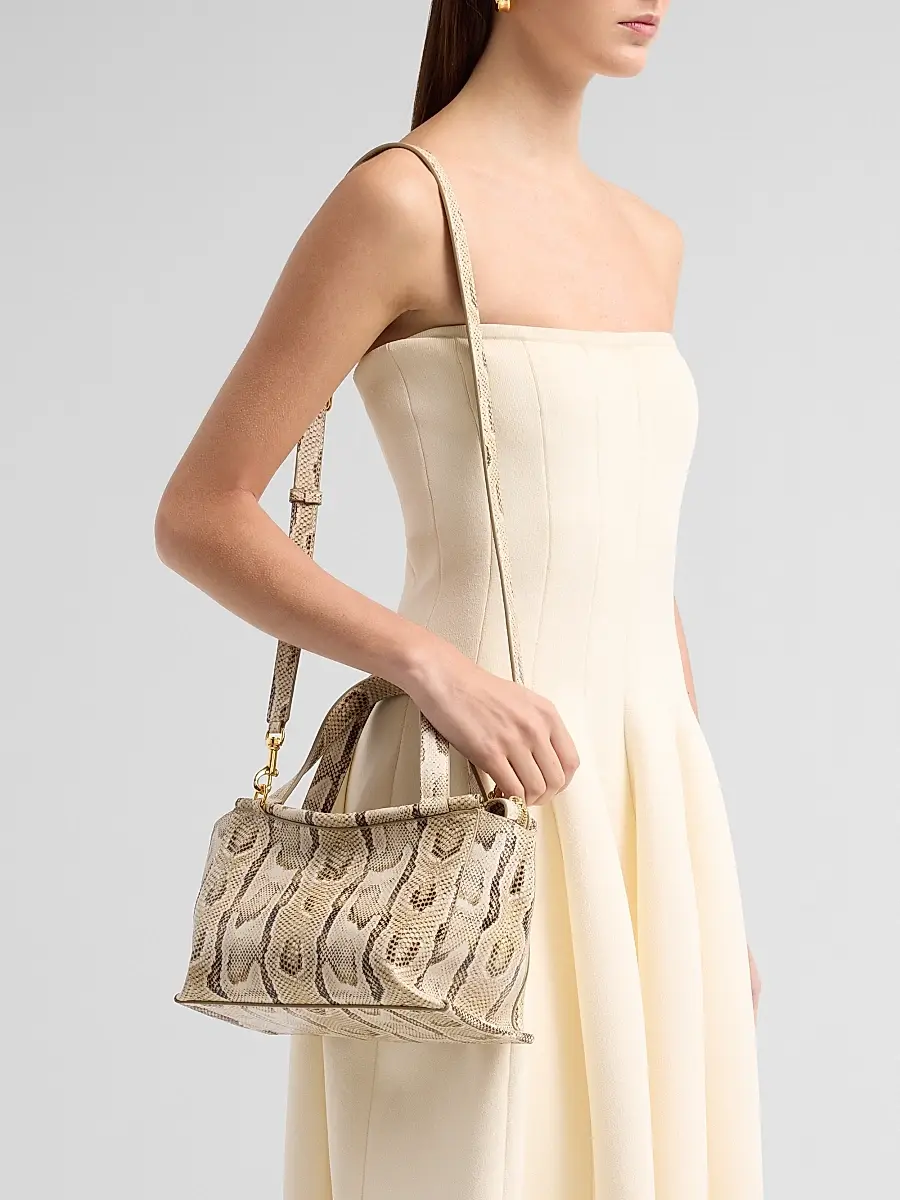 Wandler Women's Ida Snake-Print Leather Crossbody Bag | Thumbnail 2 Wandler Women's Ida Snake-Print Leather Crossbody Bag | Thumbnail 2