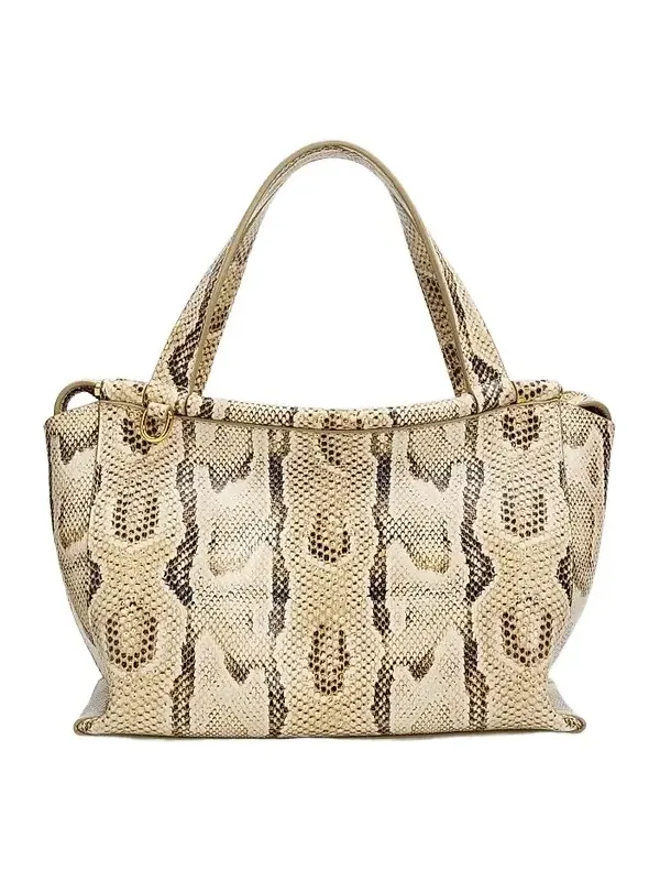 Wandler Women's Ida Snake-Print Leather Crossbody Bag