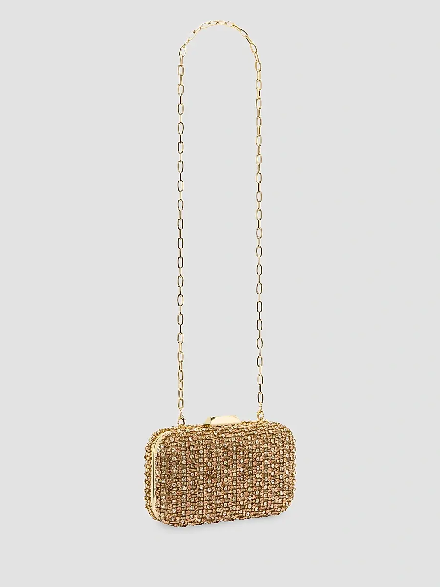 Rebecca Vallance Women's Embellished Satin Clutch | Thumbnail 4 Rebecca Vallance Women's Embellished Satin Clutch | Thumbnail 4