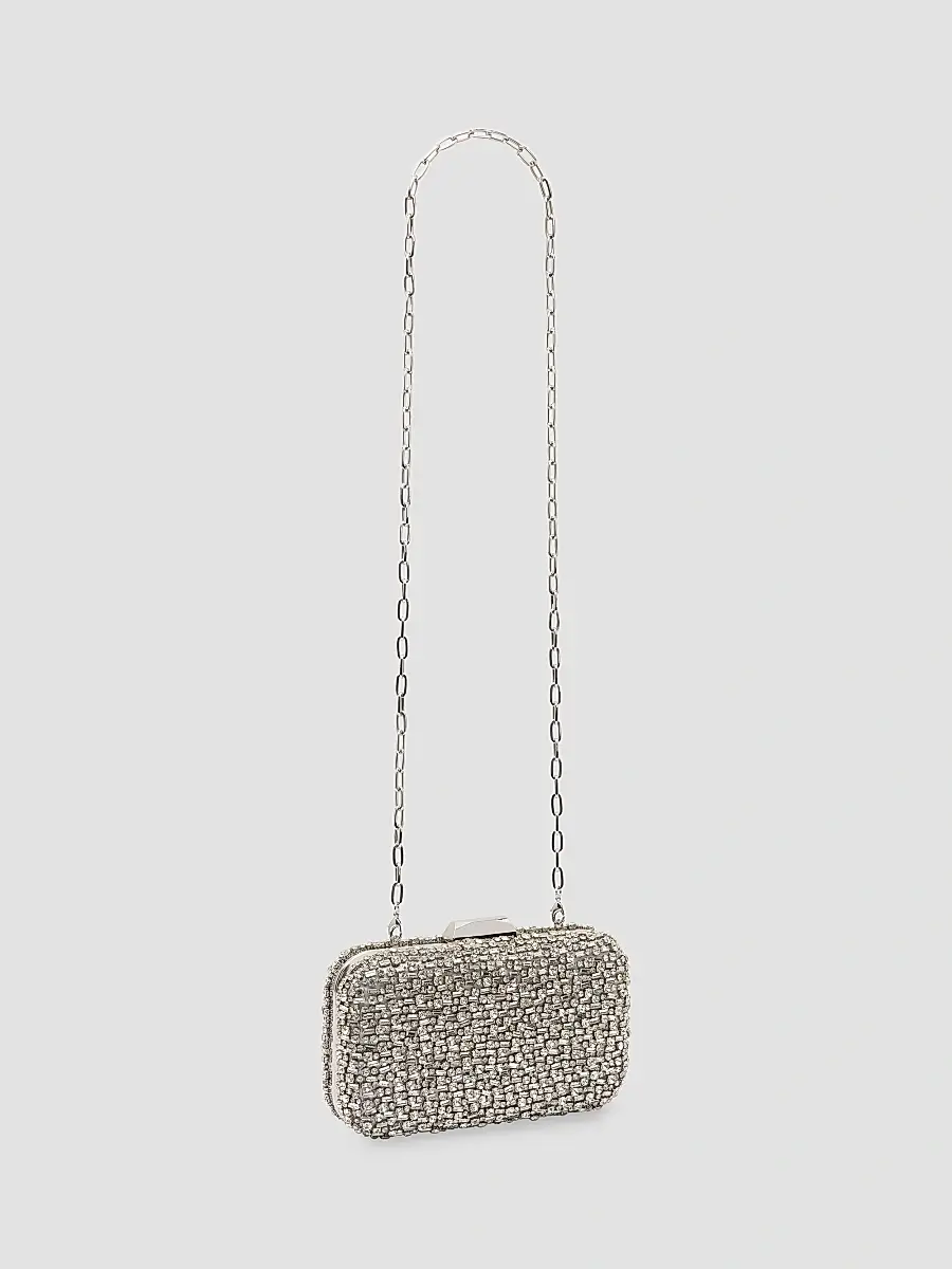 Rebecca Vallance Women's Embellished Satin Clutch | Thumbnail 5 Rebecca Vallance Women's Embellished Satin Clutch | Thumbnail 5
