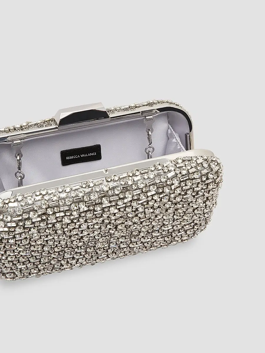 Rebecca Vallance Women's Embellished Satin Clutch | Thumbnail 6 Rebecca Vallance Women's Embellished Satin Clutch | Thumbnail 6
