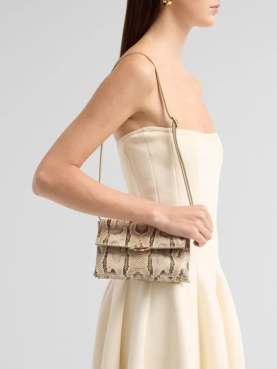 Wandler Women's Ida Trio Snakeskin-Print Leather Crossbody Bag | Thumbnail 2 Wandler Women's Ida Trio Snakeskin-Print Leather Crossbody Bag | Thumbnail 2