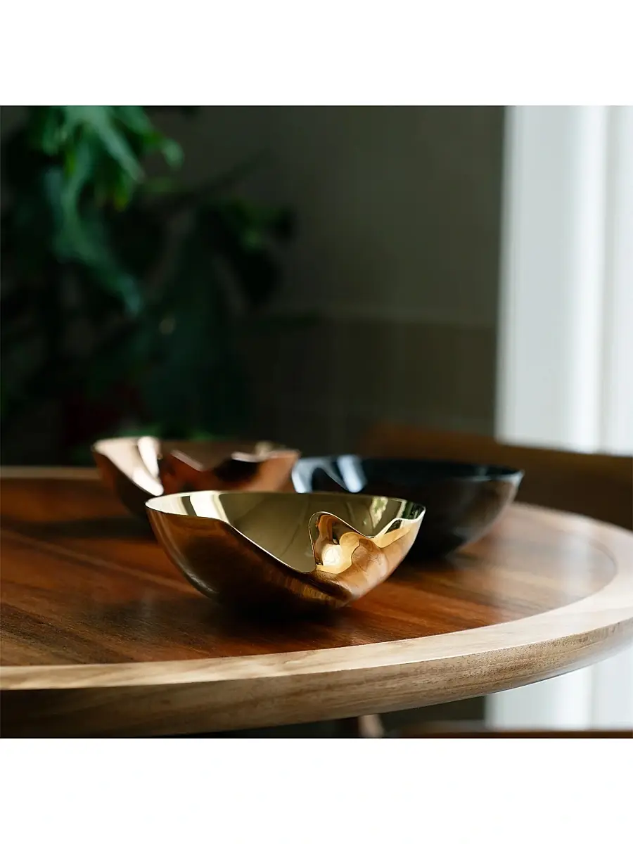 Zaha Hadid Design Serenity Stainless Steel Bowl | Thumbnail 4