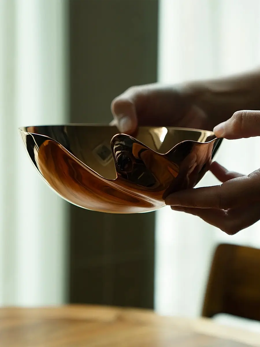 Zaha Hadid Design Serenity Stainless Steel Bowl | Thumbnail 4