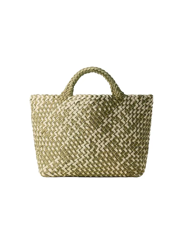 Naghedi Women's St. Barths Medium Double Weave Tote Bag - Oletta | Image 1 Naghedi Women's St. Barths Medium Double Weave Tote Bag - Oletta | Image 1