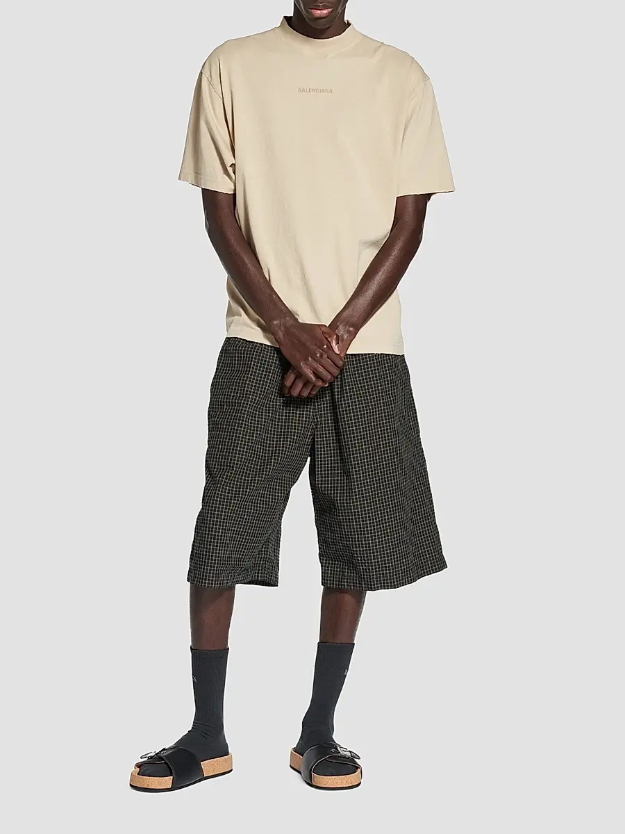 Balenciaga Men's Medium Fit T-Shirt | Thumbnail 2 Balenciaga Men's Medium Fit T-Shirt | Thumbnail 2