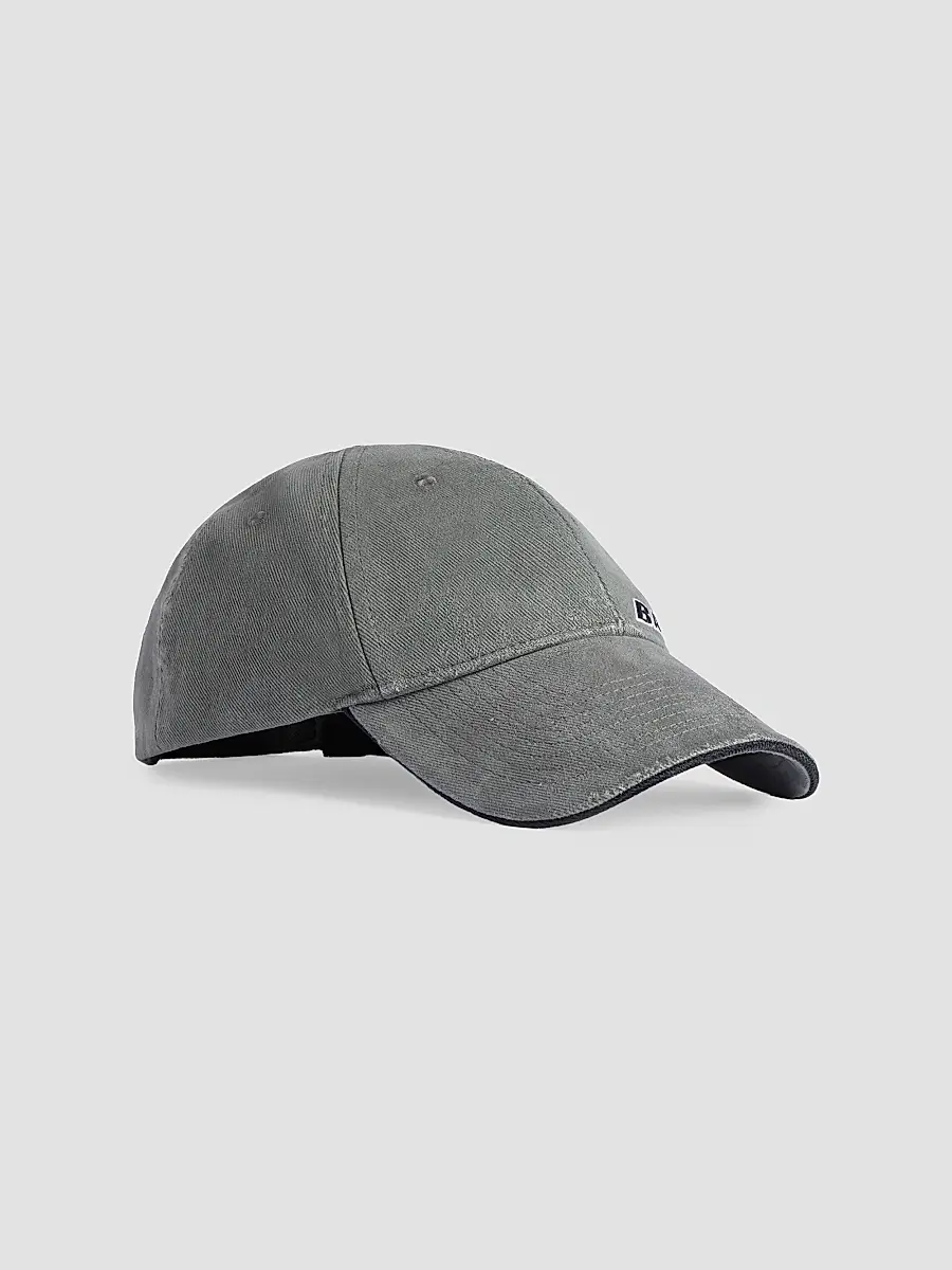 Balenciaga Men's Tilted Typo Cap | Thumbnail 2 Balenciaga Men's Tilted Typo Cap | Thumbnail 2