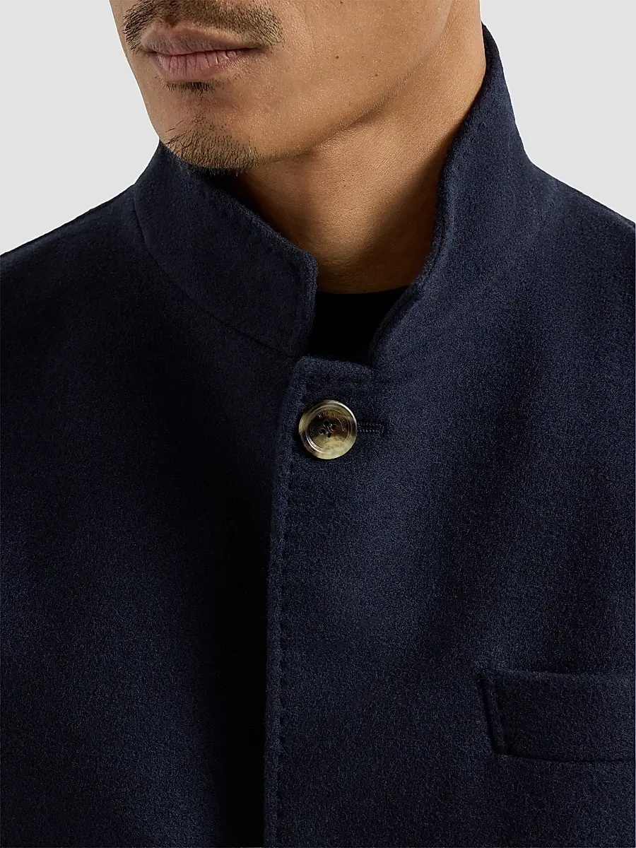 Brunello Cucinelli Men's Lightweight Water-Resistant Cashmere Outerwear Blazer | Thumbnail 6 Brunello Cucinelli Men's Lightweight Water-Resistant Cashmere Outerwear Blazer | Thumbnail 6