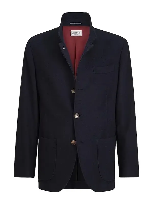 Men's Lightweight Water-Resistant Cashmere Outerwear Blazer Men's Lightweight Water-Resistant Cashmere Outerwear Blazer