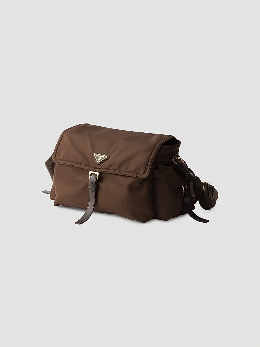 Prada Women's Large Explore Re-Nylon Shoulder Bag | Thumbnail 2 Prada Women's Large Explore Re-Nylon Shoulder Bag | Thumbnail 2