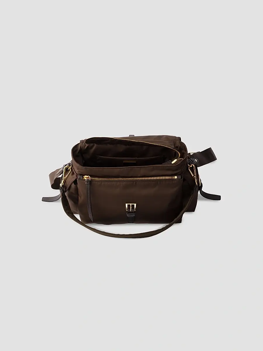 Prada Women's Large Explore Re-Nylon Shoulder Bag | Thumbnail 4 Prada Women's Large Explore Re-Nylon Shoulder Bag | Thumbnail 4
