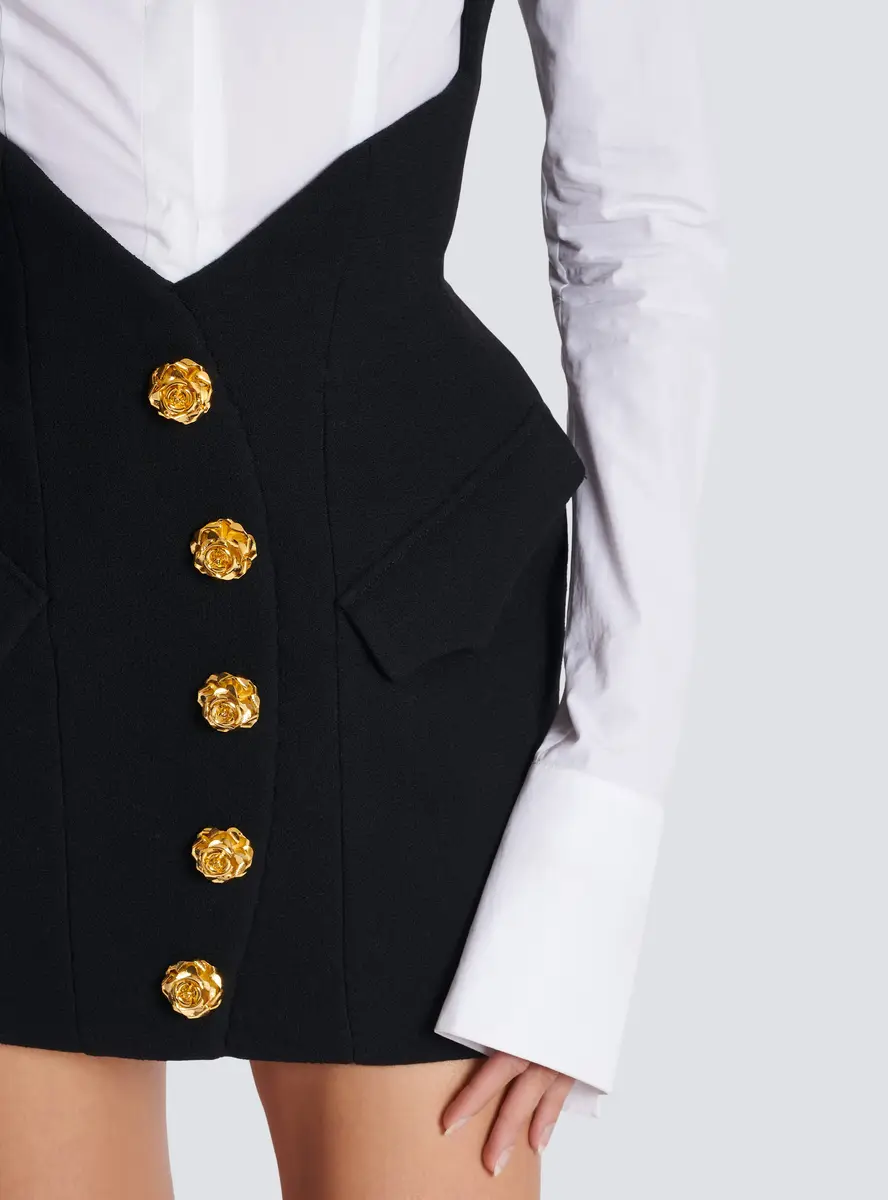 Balmain Double crepe tulip skirt | Thumbnail 5 Balmain Double crepe tulip skirt | Thumbnail 5