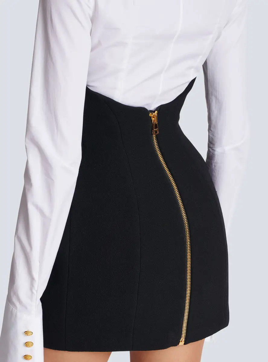 Balmain Double crepe tulip skirt | Thumbnail 6 Balmain Double crepe tulip skirt | Thumbnail 6