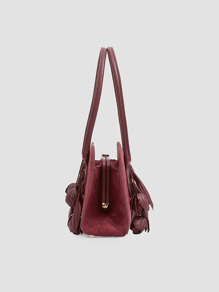 Simkhai Women's Fleur Tasseled Suede Shoulder Bag | Thumbnail 3 Simkhai Women's Fleur Tasseled Suede Shoulder Bag | Thumbnail 3
