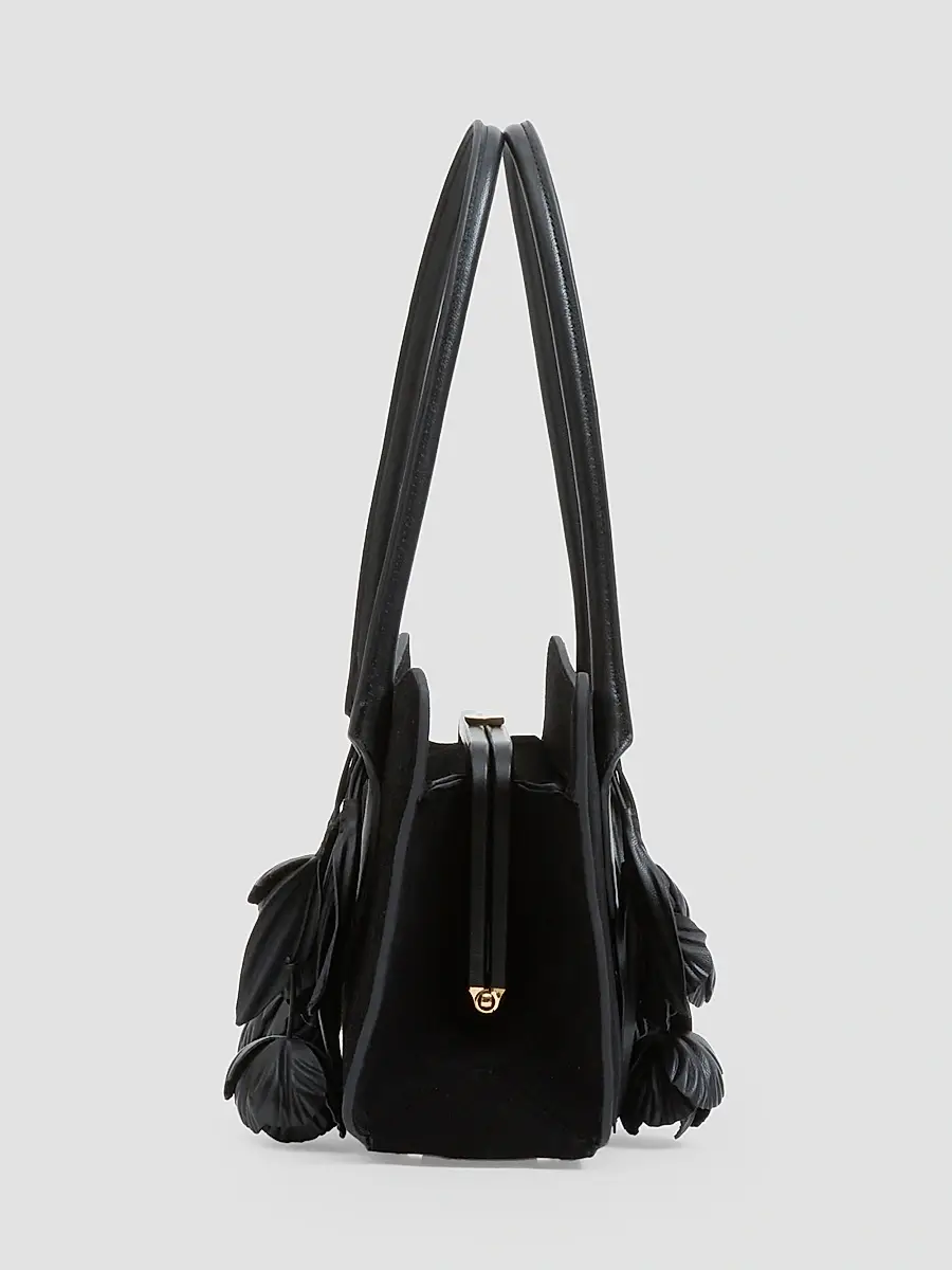 Simkhai Women's Fleur Tasseled Suede Shoulder Bag | Thumbnail 3 Simkhai Women's Fleur Tasseled Suede Shoulder Bag | Thumbnail 3