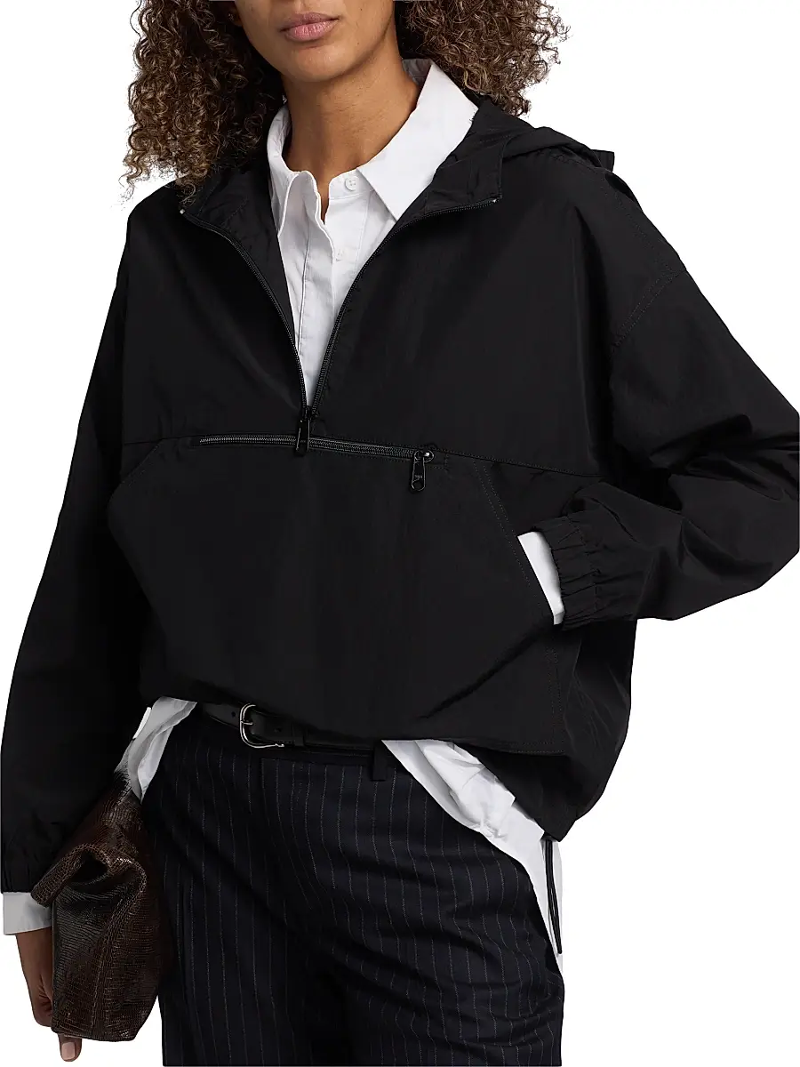 Nili Lotan Women's Nino Anorak Jacket | Thumbnail 6 Nili Lotan Women's Nino Anorak Jacket | Thumbnail 6