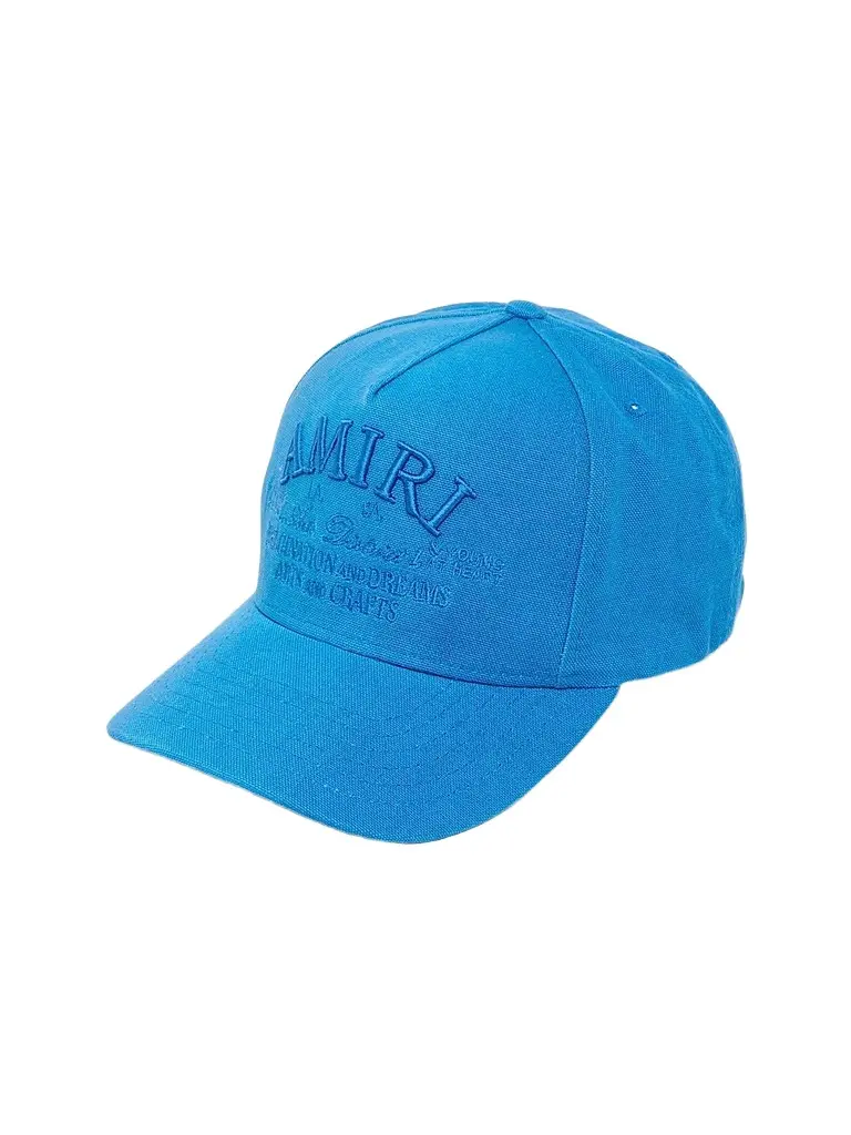 AMIRI Men's Arts District Baseball Cap - Sapphire | Image 1 AMIRI Men's Arts District Baseball Cap - Sapphire | Image 1